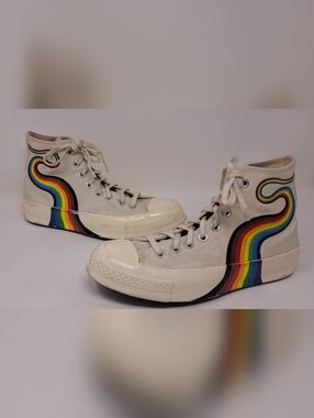 Converse Rainbow Pride High Top Sneakers 39.5 EU / 8.5 US